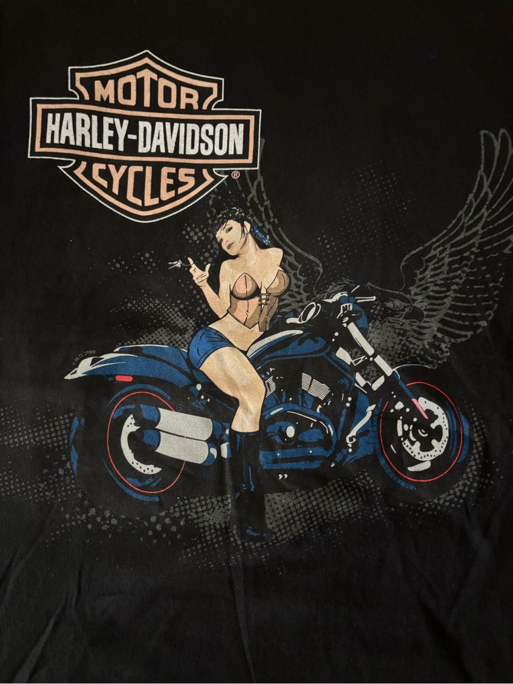 Harley-Davidson Black Tee Shirt size XL from Harley Decantur, IL - Picture 3 of 7